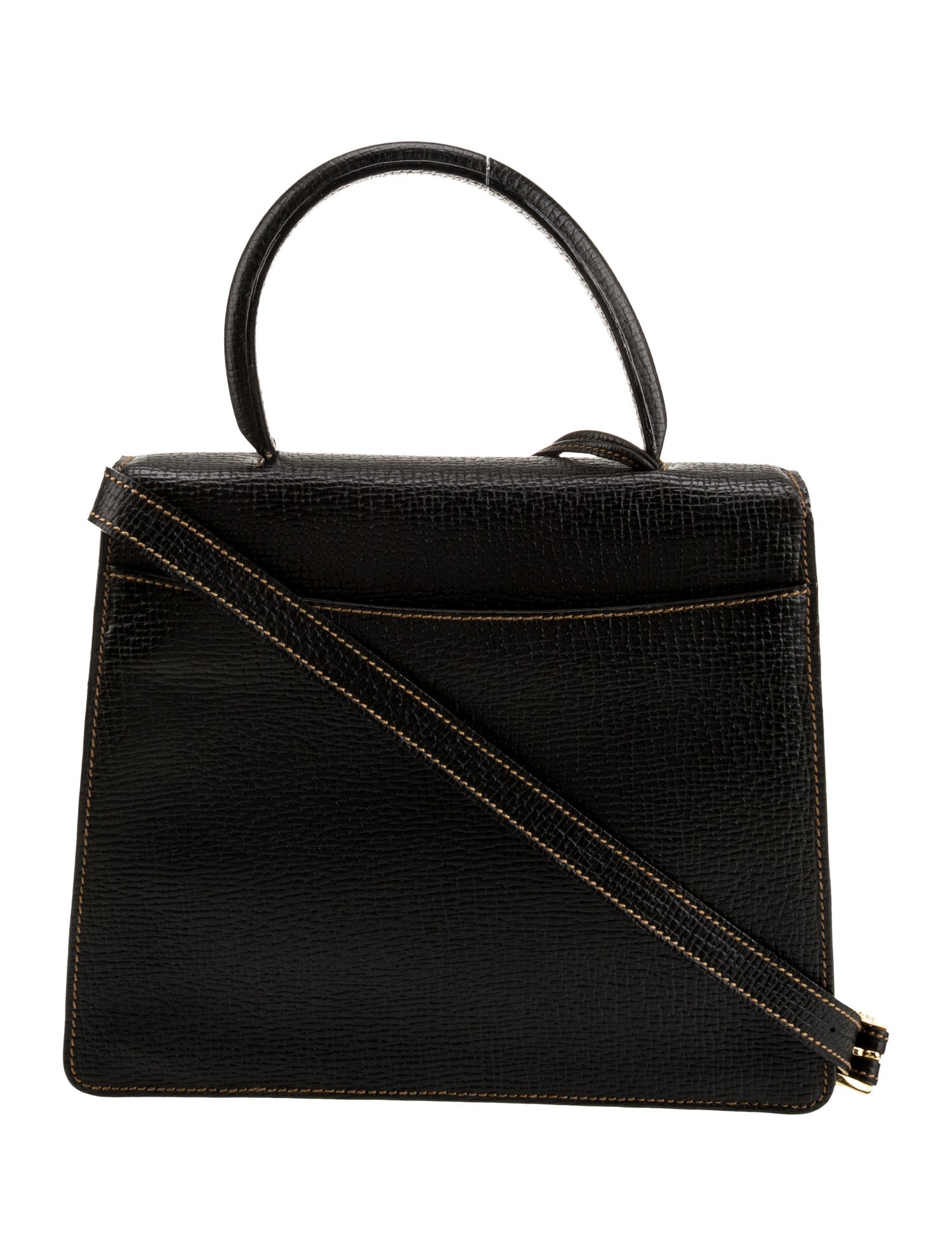 Loewe Leather Top Handle Bag